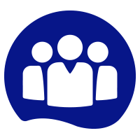 Employees wearing suits